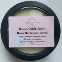 Natural Deodorant Balm - Rose Geranium 100g